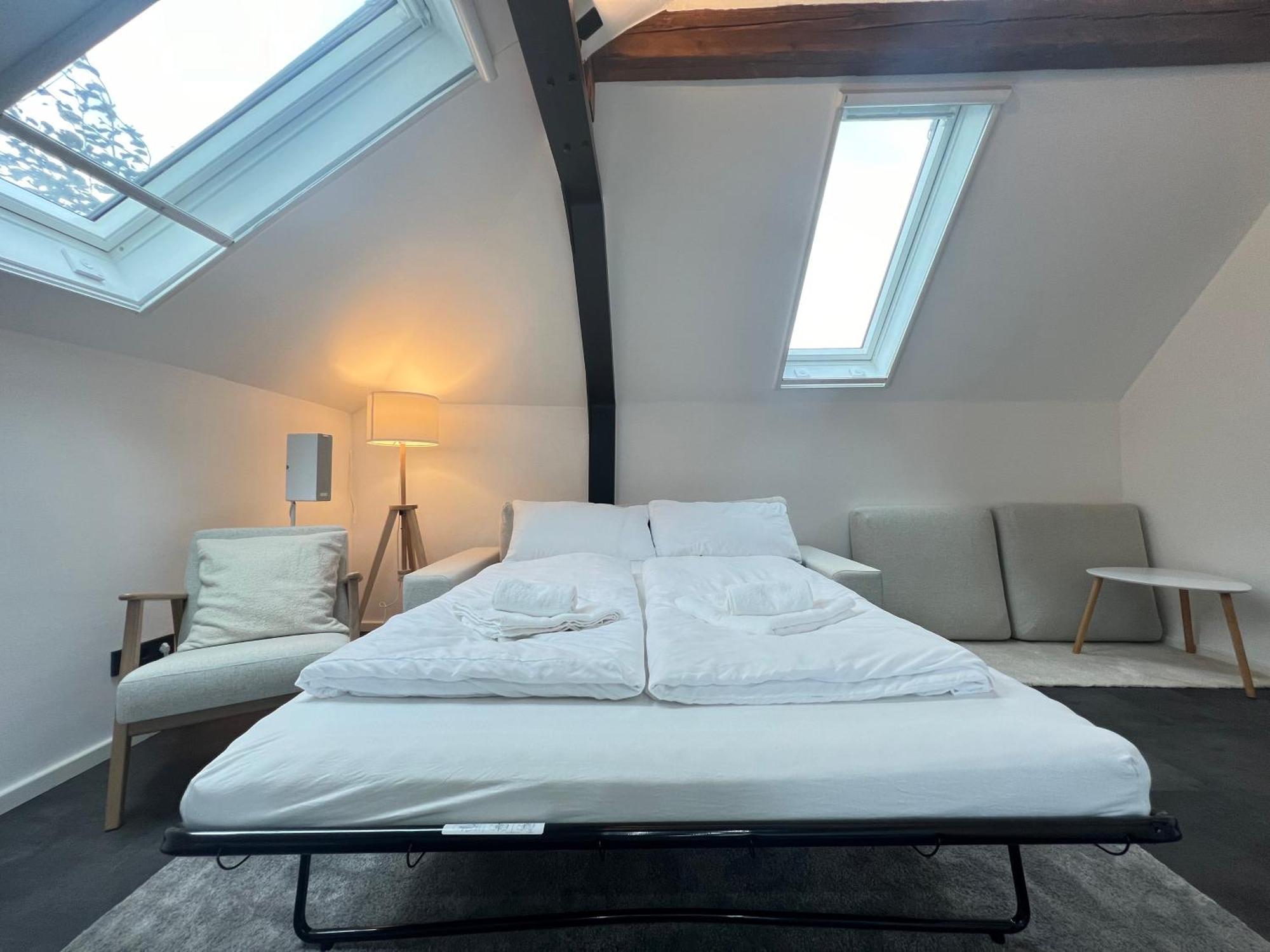 Ludwigshome - Zentrale Lage, Luxusbad, Workspace, Klima 路德维希堡 外观 照片